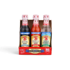 Souper Pack 275ml x3-Soya Chilli Vinegar Pack