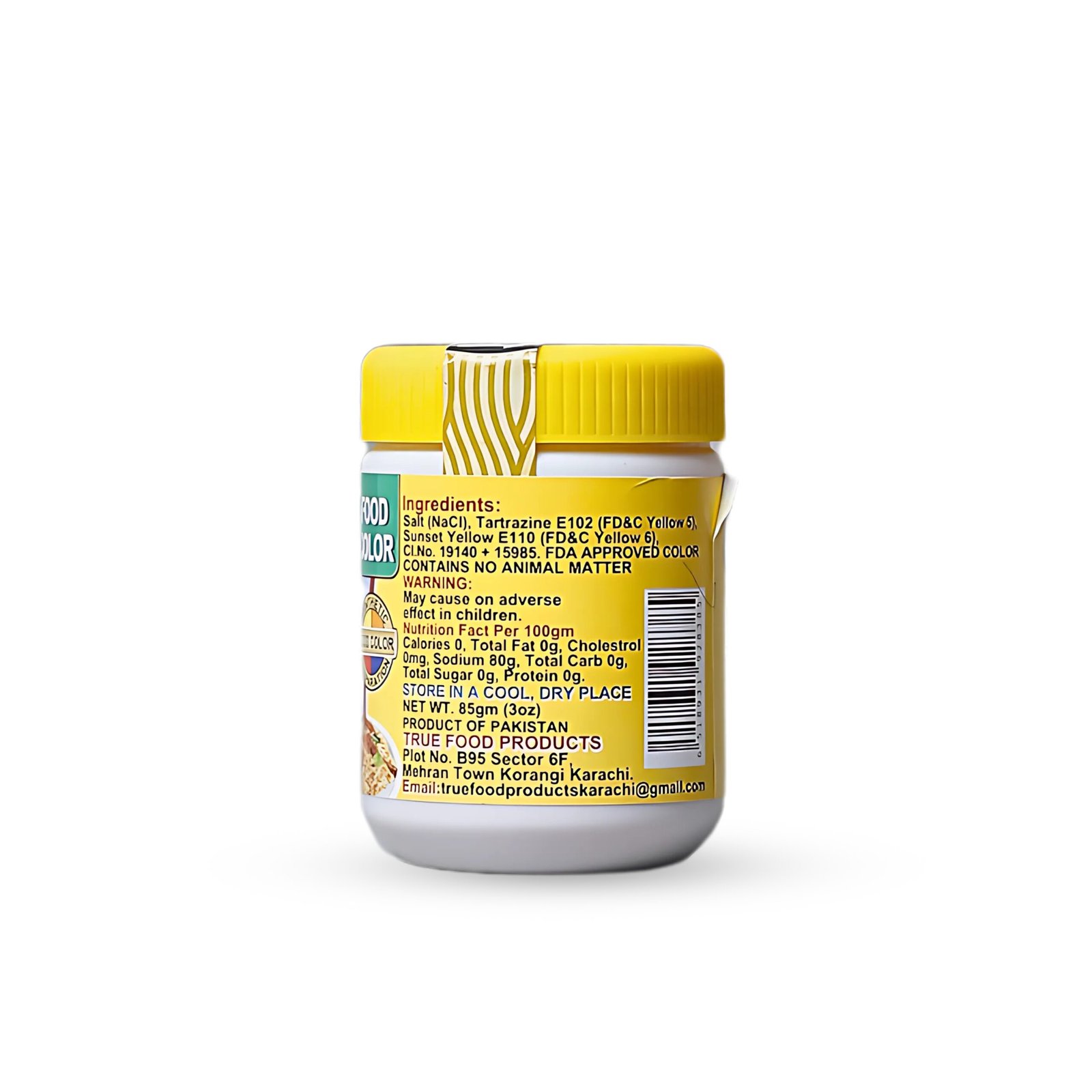 Zarda Yellow Powder 85gm - Image 2